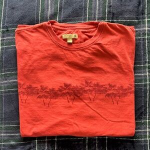 Burnt orange Solitude t-Shirt. Size XL.